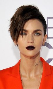 Ruby Rose - Short Trendy Hairstyle - [Hairstylist: Brant Mayfield] - 20170118