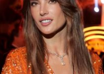 Alessandra Ambrosio – Long Layered Hairstyle (2023) – 76th Annual Cannes Film Festival