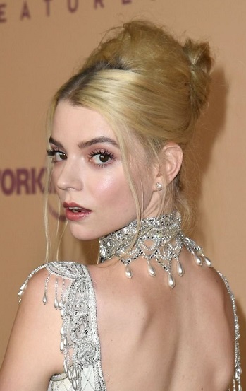 Anya Taylor Joy - Formal Updo - [Hairstylist: Gregory Russell] - 20200218