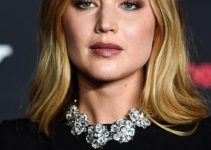 Jennifer Lawrence – Long Straight Hairstyle (2023) – CinemaCon 2023