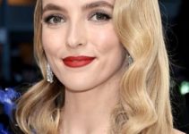 Jodie Comer – Glam Waves Hairstyle (2023) – Gala
