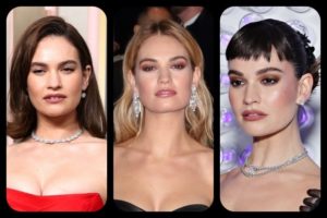(31+) Lily James Hairstyles & Haircuts – Now & Then