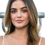 Lucy Hale - Softly Curled Hairstyle/Caramel Highlights - 20230726