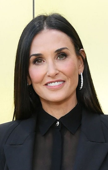 Demi Moore - Long Straight Hairstyle (2023) - 20230309