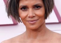Halle Berry – Short Angled Bob/Baby Bangs – 93rd Annual Academy Awards