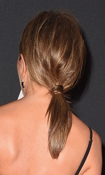Jennifer Aniston - Low Ponytail - [Hairstylist: Chris McMillan] - 20141108