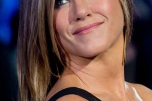 Jennifer Aniston – Sleek Straight Hairstyle – “Horrible Bosses 2” UK Premiere
