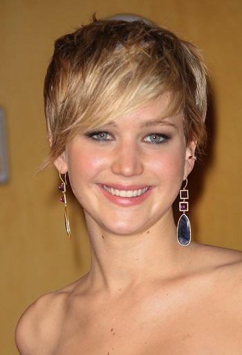 Jennifer Lawrence - Short Wispy Pixie Haircut - 10140118