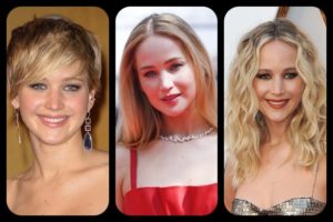 Jennifer Lawrence Hairstyles Feature Collage