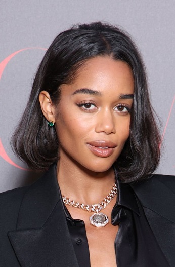 Laura Harrier - Sophisticated Long Bob (2023) - [Hairstylist: Lacy Redway] - 20230508
