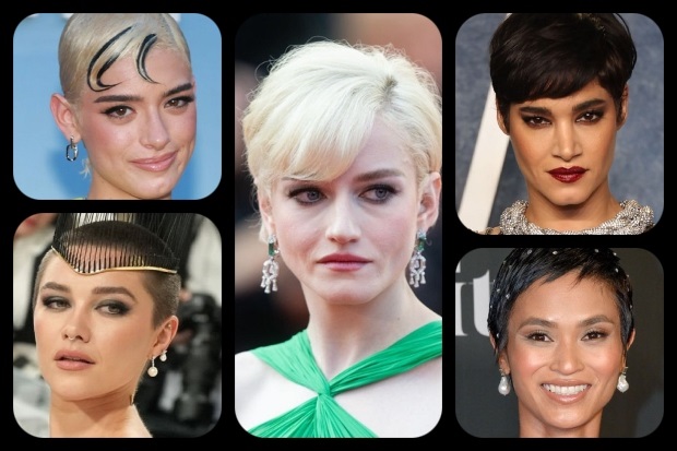 Short Haircuts for Women Spring 2023 Feature Collage