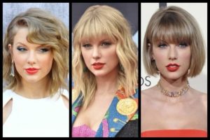 Taylor Swift Hairstyles Feature Collage