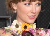 Taylor Swift – Braided Updo/Bangs – 63rd Annual GRAMMY Awards