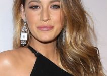Blake Lively – Deep Side Part Curled Hairstyle – Ninth Annual Women Of Worth Celebration