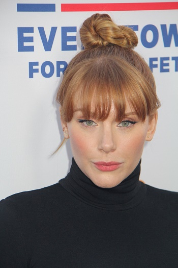 Bryce Dallas Howard - Cool Twisted Knot Updo - 20160503