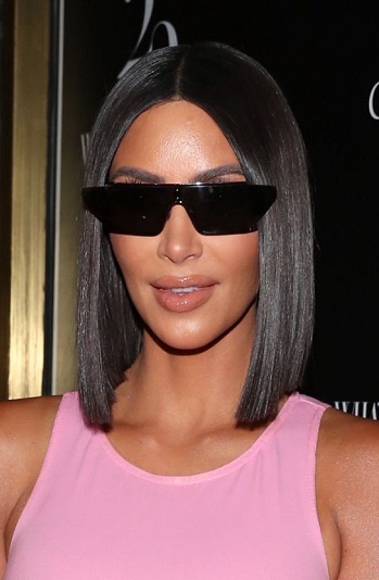 Kim Kardashian - Long Bob - 20180821