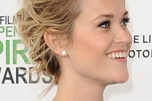 Reese Witherspoon – Braided Updo – 2014 Film Independent Spirit Awards