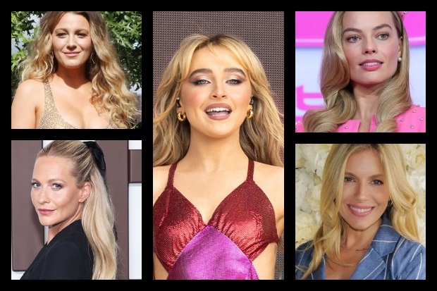 Blonde Hair Shades Summer 2023 Hairstyles Feature Collage