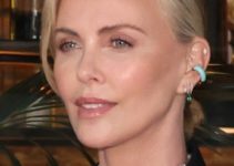Charlize Theron – Short Ponytail (2023) – Breitling’s Meatpacking Boutique Grand Opening