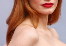 Jessica Chastain – Lush Red Copper Curled Hairstyle (2023) – Warner Bros. “The Flash” Los Angeles Premiere