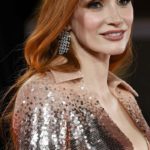 Jessica Chastain - Super Long Curled Hairstyle (2023) - [Hairstylist: Christian Wood] - 20230908