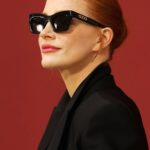 Jessica Chastain - Simple Chignon Updo (2023) - [Hairstylist: Christian Wood] - 20230922