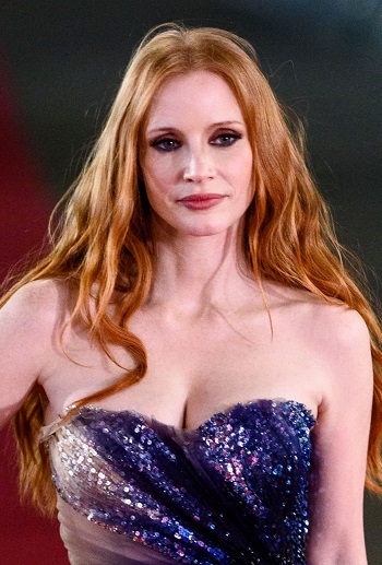 Jessica Chastain - Long Beachy Hairstyle (2023) - [Hairstylist: Christian Wood] - 20230927