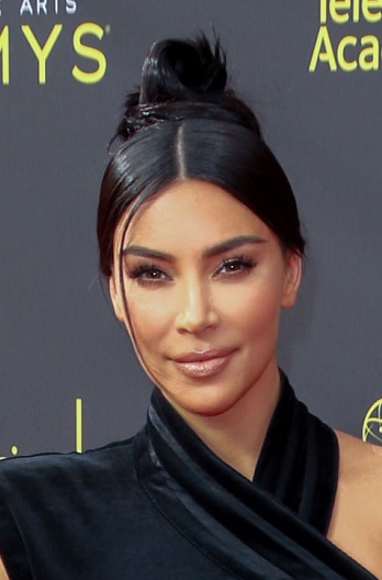Kim Kardashian - Elegant Forml Updo - 20190917