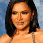 Mindy Kaling - Shoulder Length Straight Hairstyle (2023) - 20230312