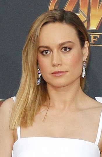Brie Larson - Long Side Part Hairstyle - 20180423