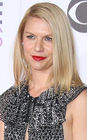 Claire Danes - Long Straight Hairstyle - 20160106