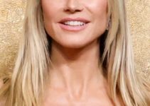 Heidi Klum – Long Straight Hairstyle/Peek-a-Boo Bangs (2023) – Clooney Foundation for Justice’s 2023 Albie Awards