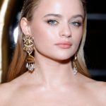 Joey King - Slicked Back Gold Leaf Hairstyle (2023) - [Hairstylist: Dimitris Giannetos] - 20231012
