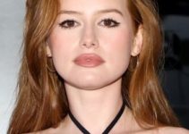 Madelaine Petsch – Subtle Texture Hairstyle (2023) – New York Fashion Week – Tory Burch Show