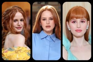 Madelaine Petsch Hairstyles Feature Collage