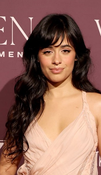 Camila Cabello - Long Curled Hairstyle/Side Sweeping Bangs (2023) - 20231207