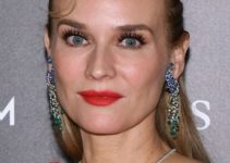 Diane Kruger – Long Pinned Back Hairstyle – New York City All That Glitters Diwali Ball