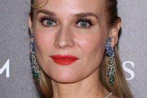 Diane Kruger – Long Pinned Back Hairstyle – New York City All That Glitters Diwali Ball