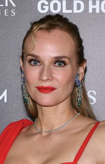 Diane Kruger - Long Pinned Back Hairstyle (2023) - [Hairstylist: Danielle Priano] - 20231028