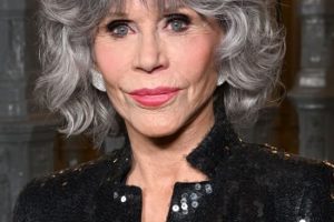 Jane Fonda’s Shag Has a New Darker Edge Curly Attitude