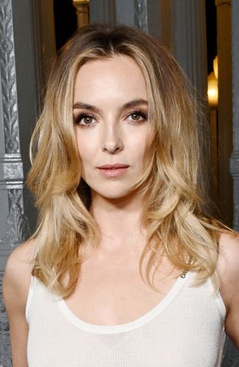 Jodie Comer - Long Curled Hairstyle (2023) - [Hairstylist: Jacob Rozenberg] - 20231104