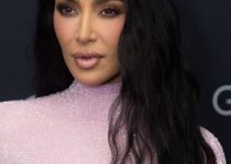 Kim Kardashian – Long Beachy Hairstyle (2023) – Kering Caring For Women Dinner