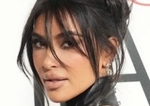 Kim Kardashian – Sexy Windswept Updo – 2023 CFDA Awards
