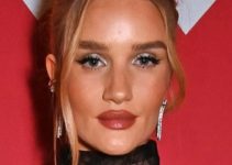 Rosie Huntington Whiteley – Simple Updo (2023) – The Inaugural Mothers’ Ball