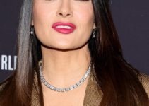 Salma Hayek – Sleek Long Straight Hairstyle (2023) – World Monuments Fund’s 34th Annual Hadrian Gala