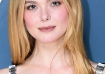 Elle Fanning – Long Light Wave Hairstyle (2023) – “The Tonight Show Starring Jimmy Fallon” Appearance