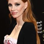 Jessica Chastain - Long Straight Hairstyle (2023) - [Hairstylist: Christian Wood] - 20231125