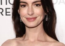 Anne Hathaway – Long Straight Hairstyle – National Board Of Review 2024 Awards Gala