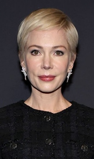 Michelle Williams - Traditional Pixie (2024) - [Hairstylist: Chris McMillan] - 20240207